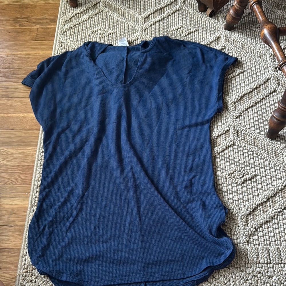 Navy Blue Women's Top